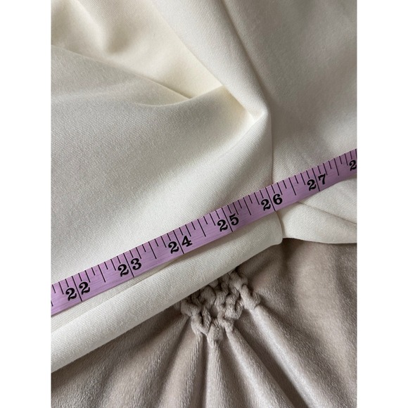 Varley Cream White Full Zip Tracksuit Jumpsuit Jogger Lounge Athleisure Large - Picture 11 of 11